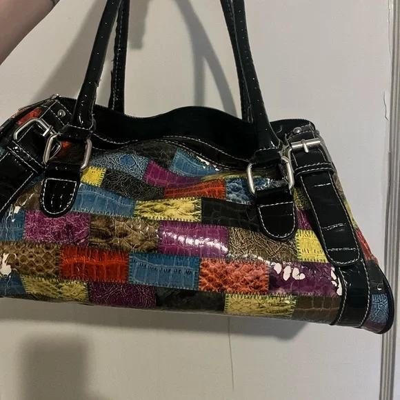 D&G Patchwork Multicolor Handbag - Picture 4 of 4